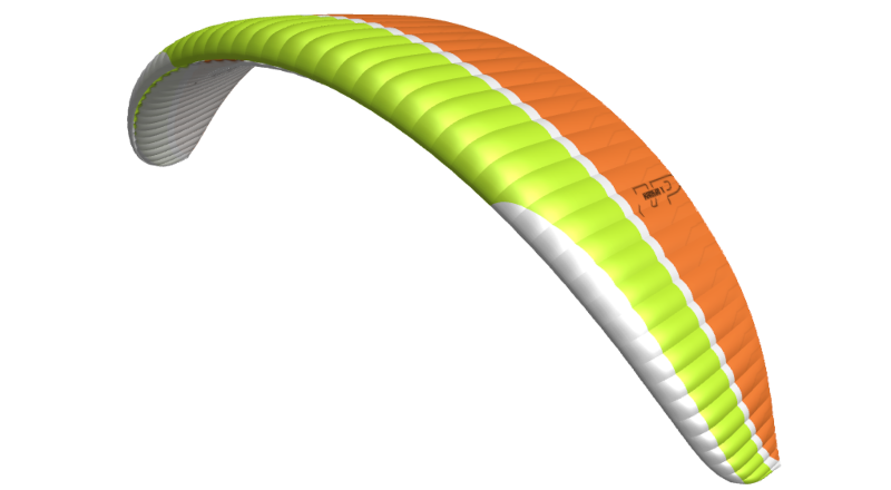 UP KANGRI X na cor Lime / branco / laranja