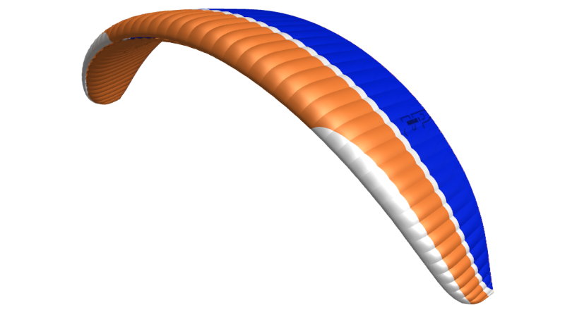 UP KANGRI X na cor Laranja / branco / azul