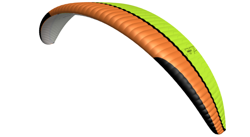 UP TRANGO X na cor Laranja / preto / lime